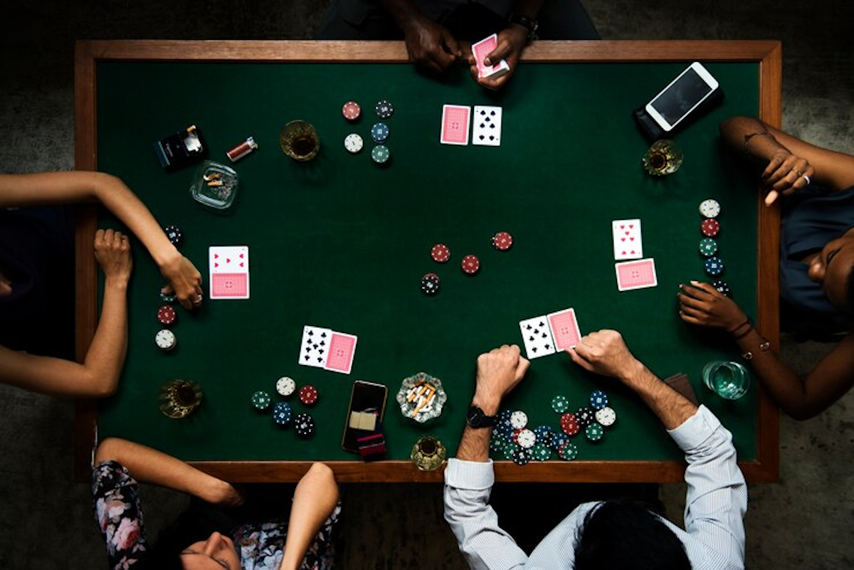 poker sur table